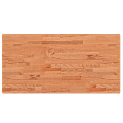 Bathroom Countertop 100x50x4 cm Solid Wood Beech