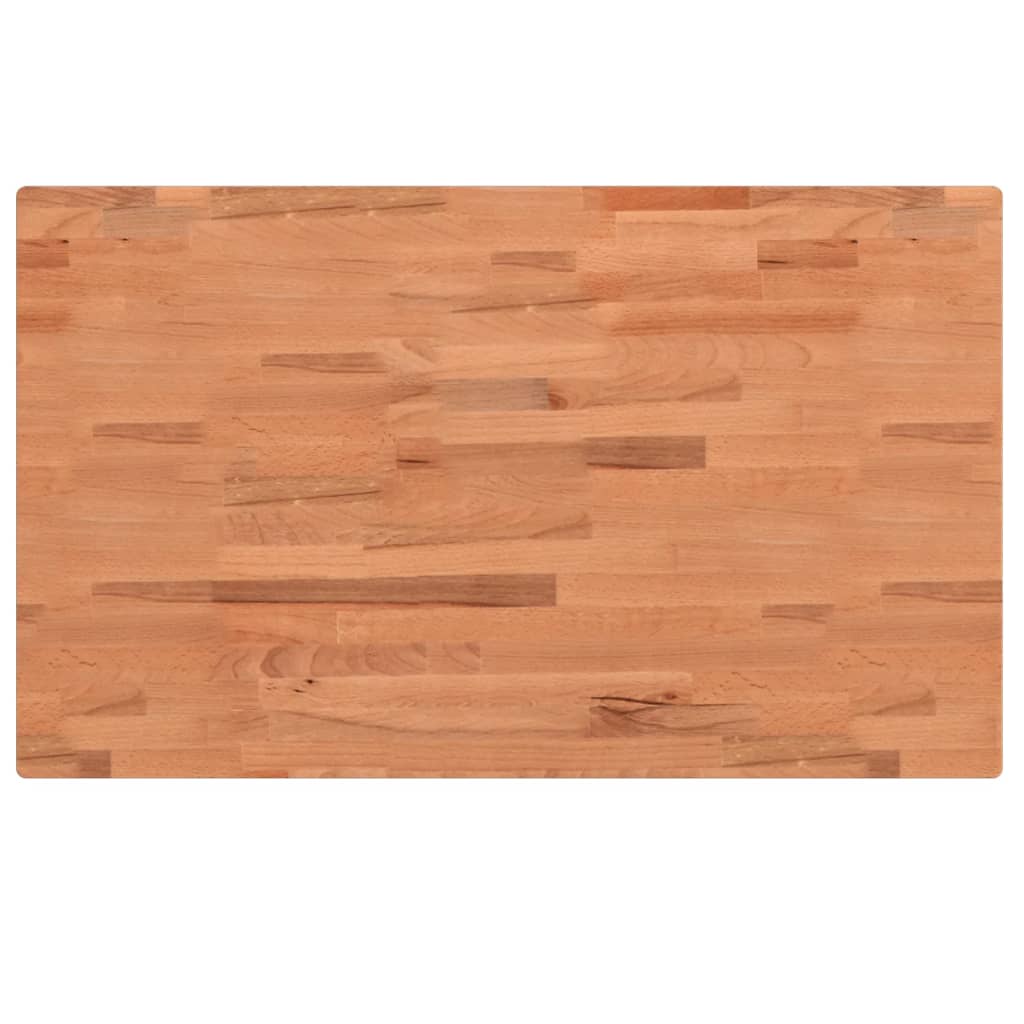 Bathroom Countertop 100x60x4 cm Solid Wood Beech