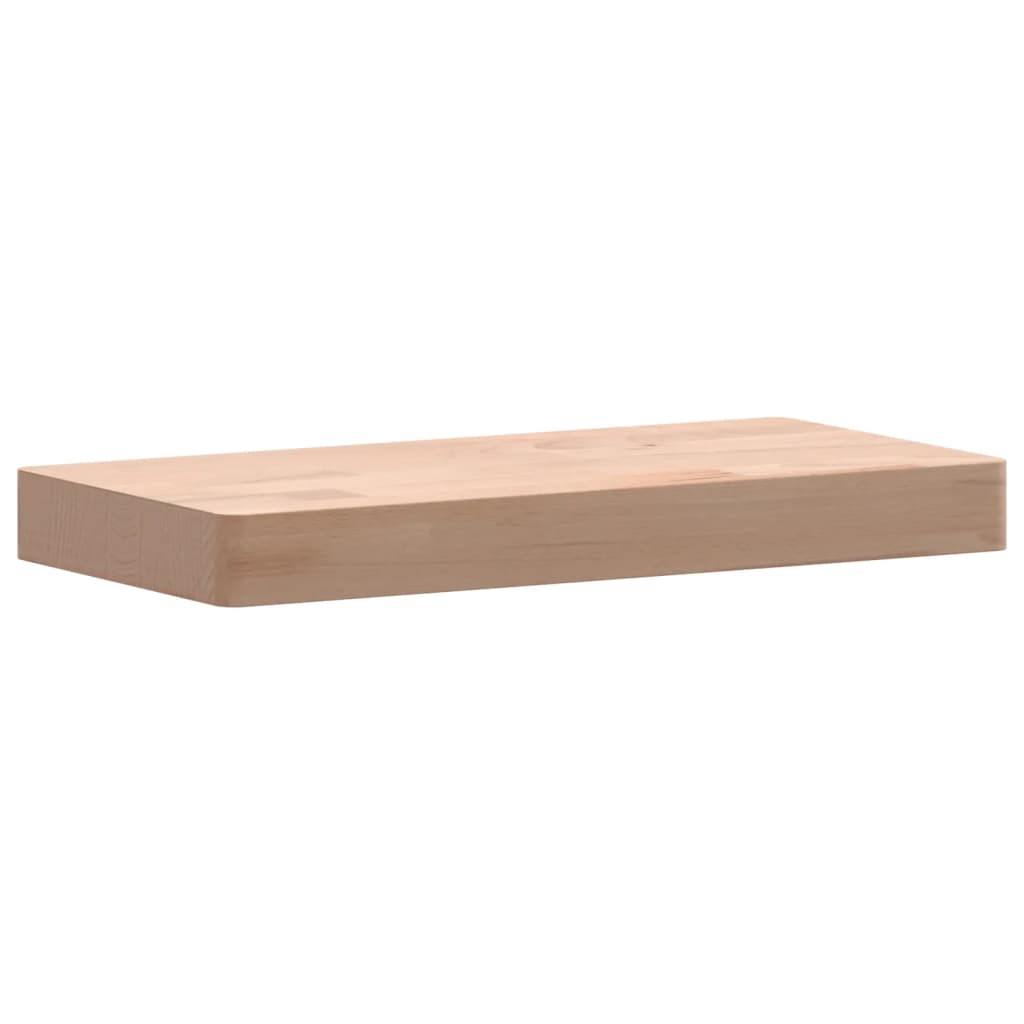 Wall Shelf 40x20x4 cm Solid Wood Beech