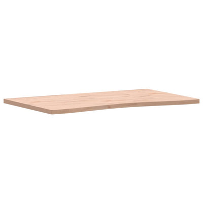 Desk Top 100x(55-60)x2.5 cm Solid Wood Beech