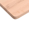 Desk Top 100x(55-60)x2.5 cm Solid Wood Beech