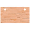 Desk Top 110x60x1.5 cm Solid Wood Beech
