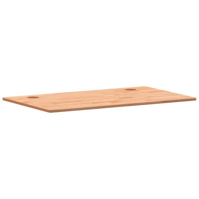 Desk Top 110x60x1.5 cm Solid Wood Beech