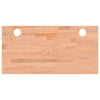 Desk Top 100x50x4 cm Solid Wood Beech