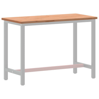 Desk Top 115x55x2.5 cm Solid Wood Beech