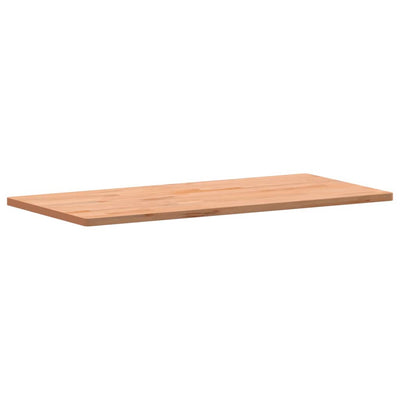 Desk Top 115x55x2.5 cm Solid Wood Beech