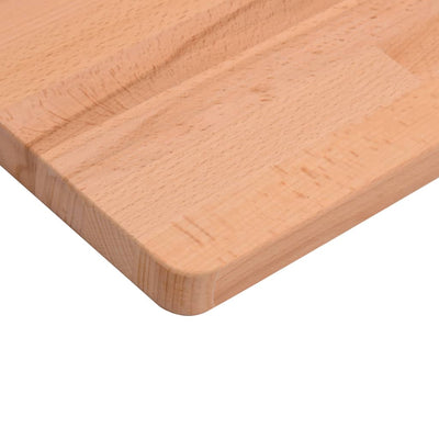 Desk Top 115x55x2.5 cm Solid Wood Beech