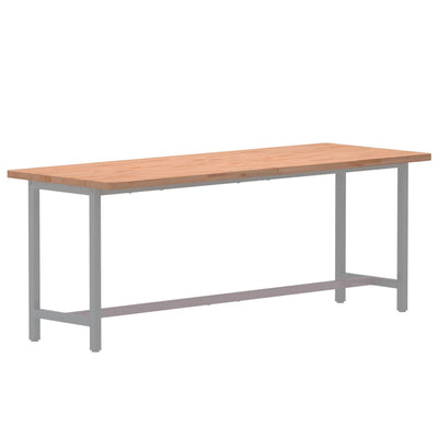 Desk Top 150x55x2.5 cm Solid Wood Beech