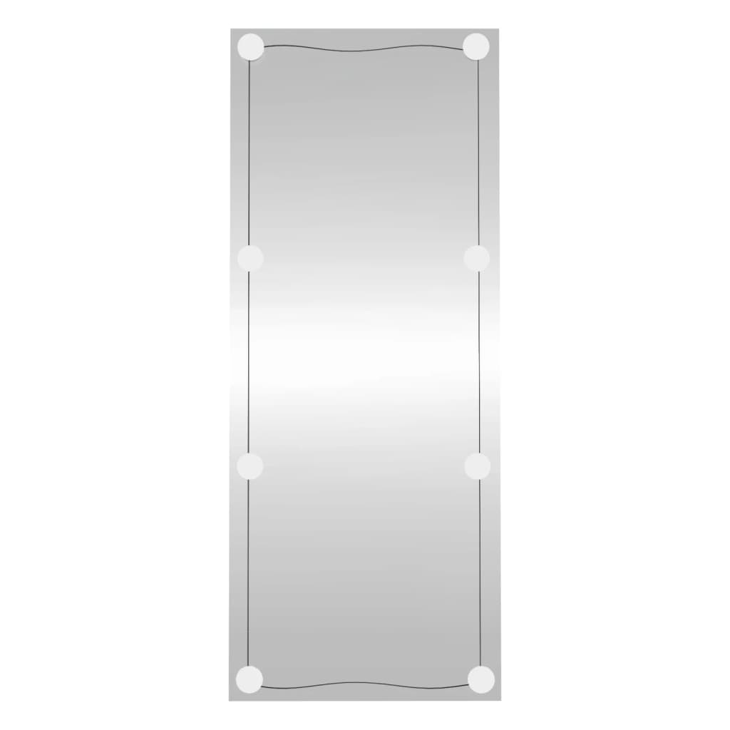 Wall Mirror with LED Lights 40x100 cm Glass Rectangle