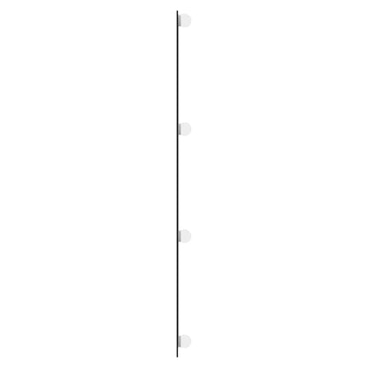 Wall Mirror with LED Lights 50x100 cm Glass Rectangle