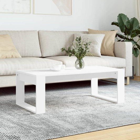 Coffee Table | White | Engineered wood | Medium | Modern | Coffee Table