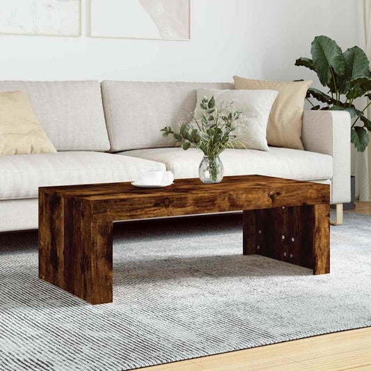 Coffee Table | Smoked oak | Engineered wood | Medium | Minimalistic