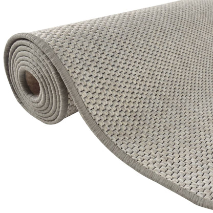 Carpet Runner Sisal Look Platina 50x200 cm