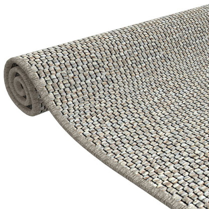 Carpet Runner Sisal Look Platina 80x150 cm
