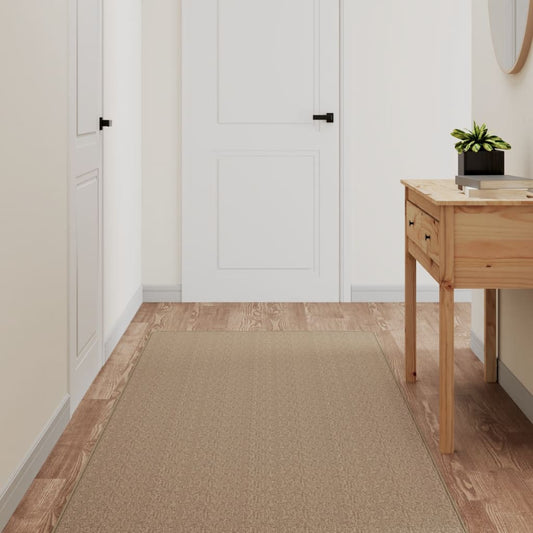 Carpet Runner Sisal Look Sand 80x200 cm