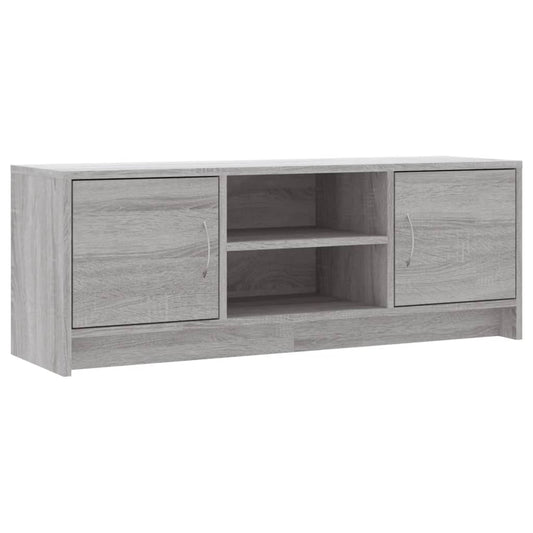TV Cabinet Grey Sonoma 102x30x37.5 cm Engineered Wood