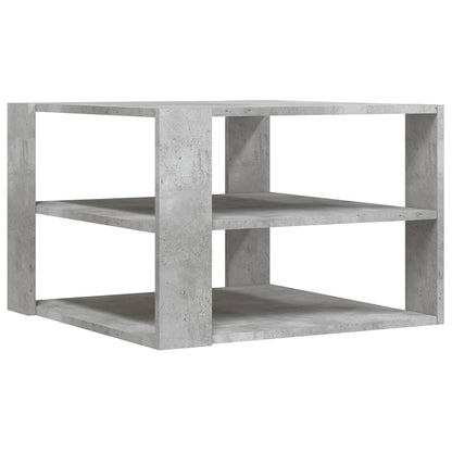 Coffee Table Concrete Grey 58x58x40 cm Engineered Wood