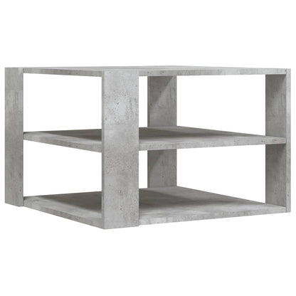 Coffee Table Concrete Grey 58x58x40 cm Engineered Wood