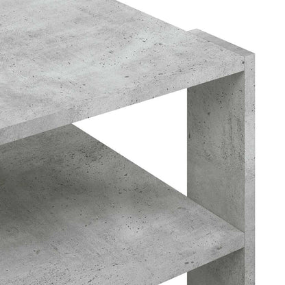 Coffee Table Concrete Grey 58x58x40 cm Engineered Wood