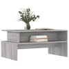 Coffee Table Grey Sonoma 90x55x42.5 cm Engineered Wood