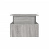 Coffee Table Grey Sonoma 90x55x42.5 cm Engineered Wood