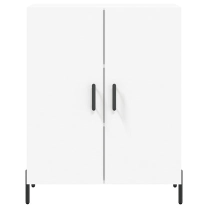 Highboard White 69.5x34x180 cm Engineered Wood