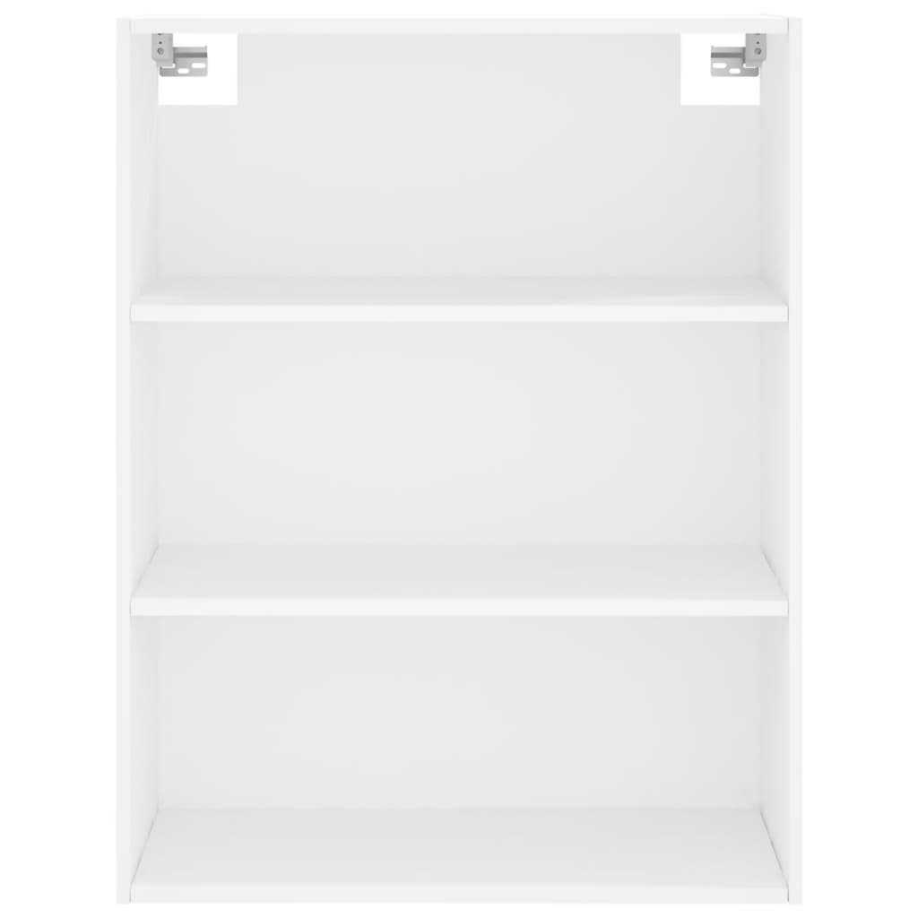 Highboard White 69,5x34x180 cm Engineered Wood