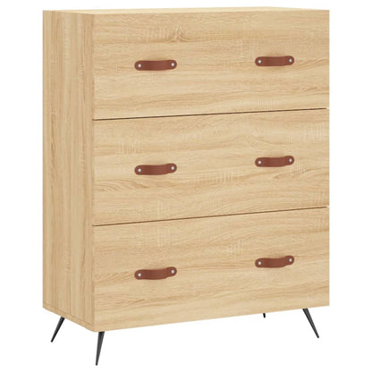 Highboard Sonoma Oak 69,5x34x180 cm Engineered Wood