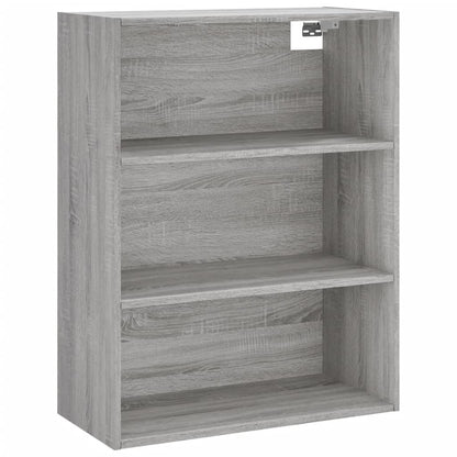 Highboard Grey Sonoma 69,5x34x180 cm Engineered Wood