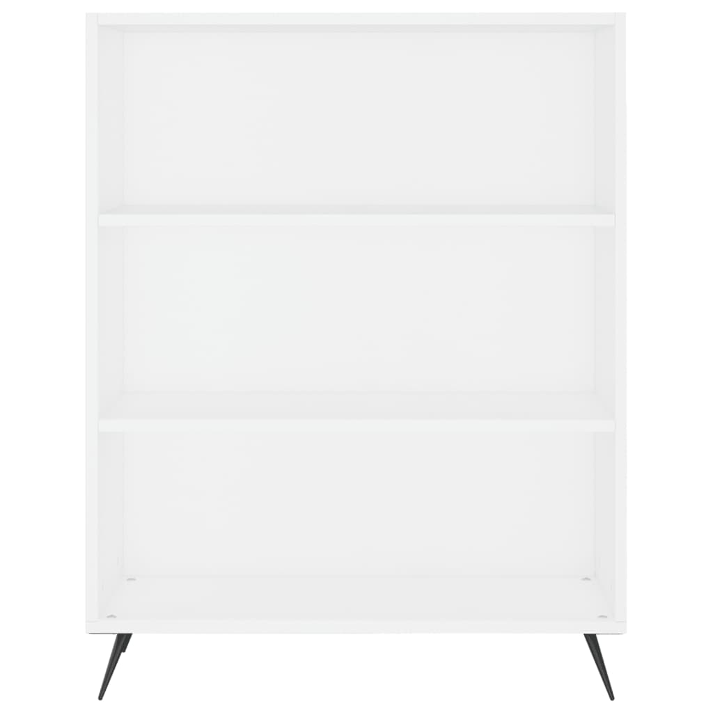 Highboard White 69,5x32,5x180 cm Engineered Wood