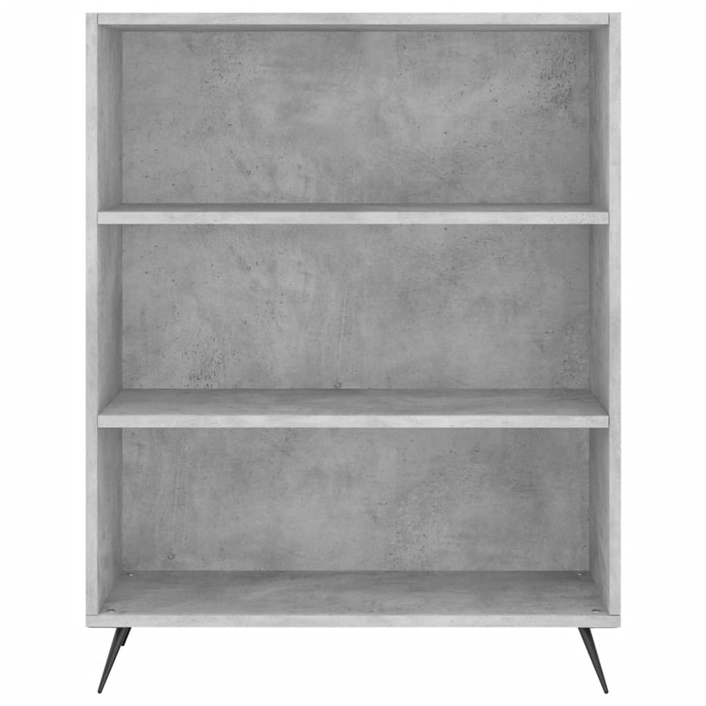 Highboard Concrete Grey 69,5x32,5x180 cm Engineered Wood