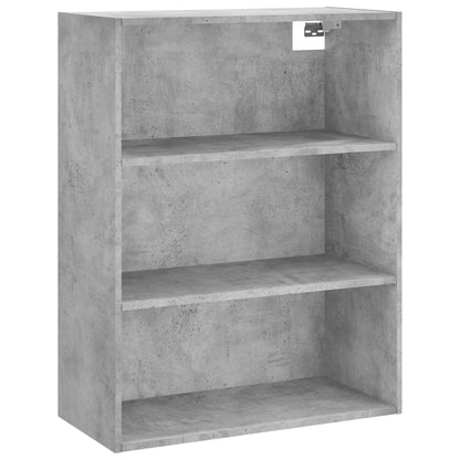 Highboard Concrete Grey 69,5x32,5x180 cm Engineered Wood