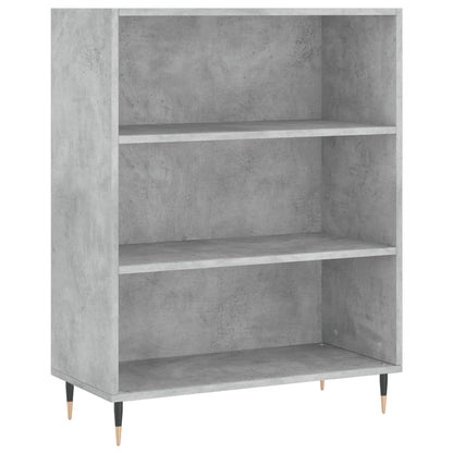 Highboard Concrete Grey 69,5x32,5x180 cm Engineered Wood