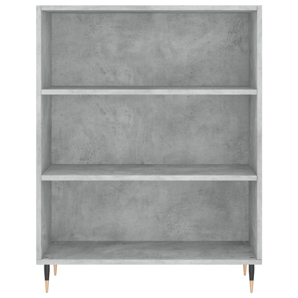Highboard Concrete Grey 69,5x32,5x180 cm Engineered Wood