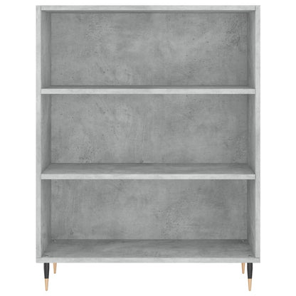 Highboard Concrete Grey 69,5x32,5x180 cm Engineered Wood
