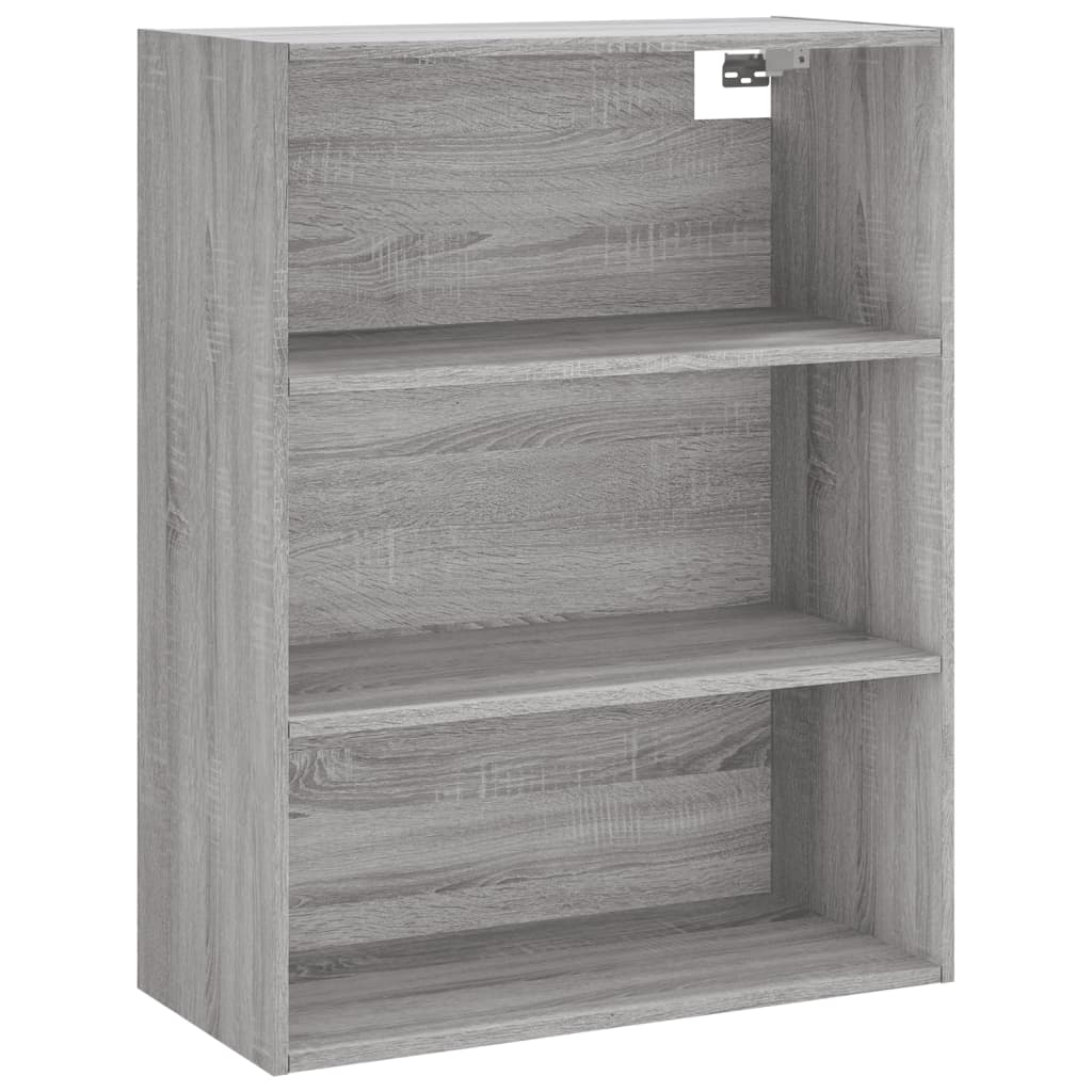 Highboard Grey Sonoma 69,5x32,5x180 cm Engineered Wood