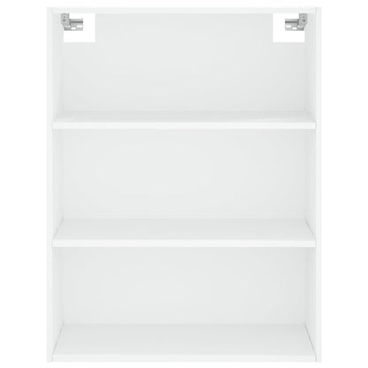 Highboard White 69.5x34x180 cm Engineered Wood