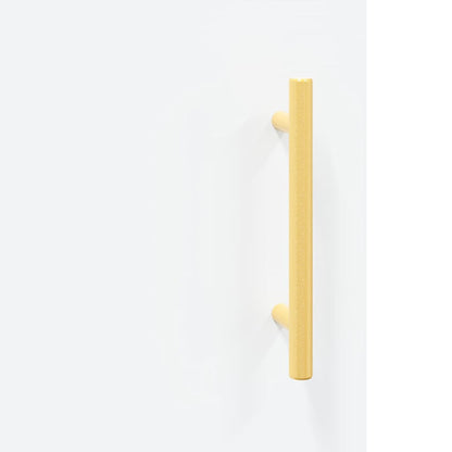 Highboard White 69.5x34x180 cm Engineered Wood