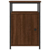 Bedside Cabinet Brown Oak 40x42x60 cm Engineered Wood