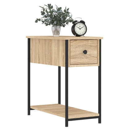 Bedside Cabinet | Set of 2 | Sonoma oak | Engineered wood, iron | Compact