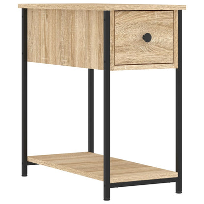 Bedside Cabinet | Set of 2 | Sonoma oak | Engineered wood, iron | Compact