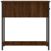 Bedside Cabinet Brown Oak 30x60x60 cm Engineered Wood