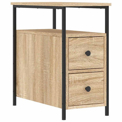 Bedside Cabinets 2 pcs Sonoma Oak 30x60x60 cm Engineered Wood