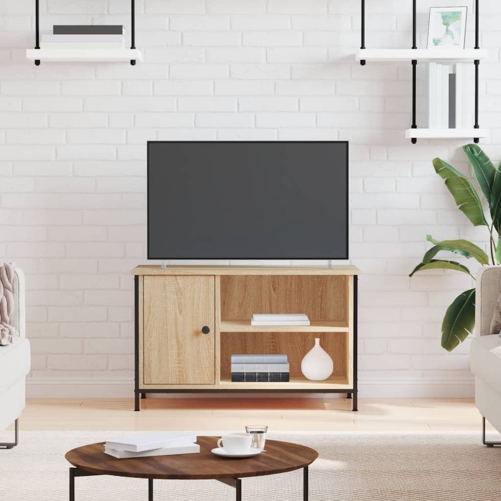 TV Cabinet Sonoma Oak 80x40x50 cm Engineered Wood