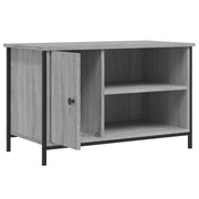 TV Cabinet Grey Sonoma 80x40x50 cm Engineered Wood