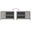 TV Cabinet Grey Sonoma 80x40x50 cm Engineered Wood