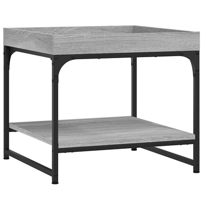 Coffee Table Grey Sonoma 49.5x49.5x45 cm Engineered Wood
