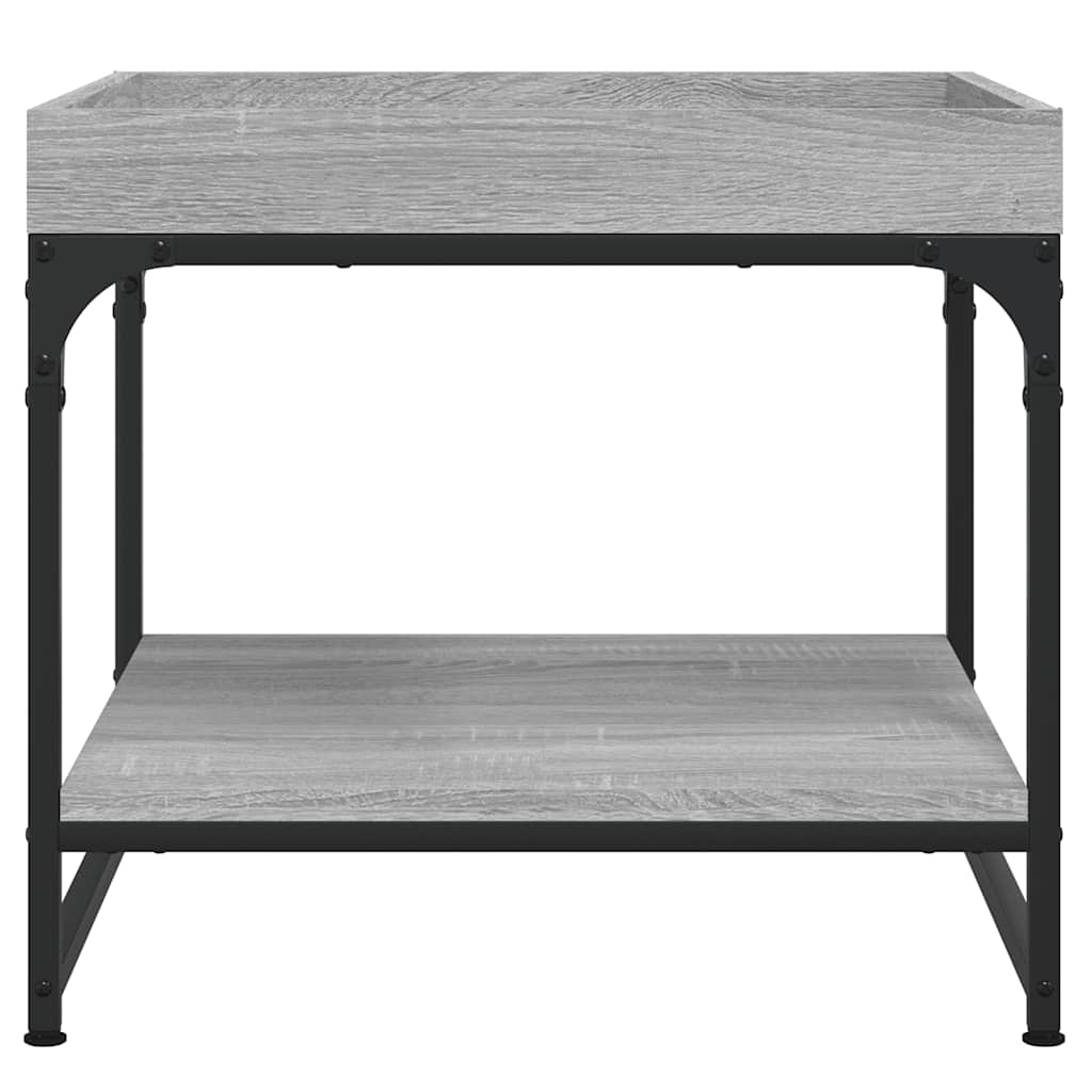 Coffee Table Grey Sonoma 49.5x49.5x45 cm Engineered Wood