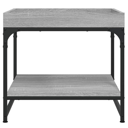 Coffee Table Grey Sonoma 49.5x49.5x45 cm Engineered Wood