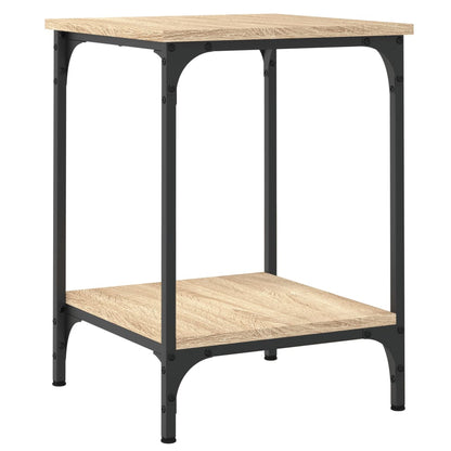 Coffee Table Sonoma Oak 40x40x55 cm Engineered Wood